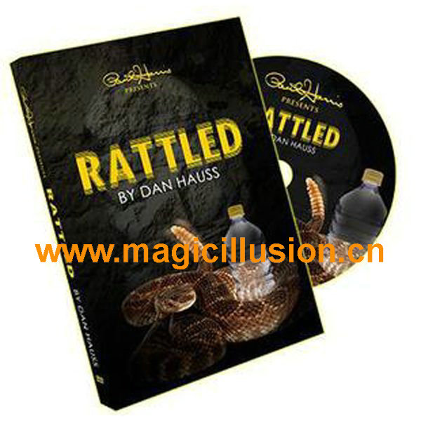 Paul Harris Presents Rattled (Gimmick and DVD) Magic Tricks Stage Props